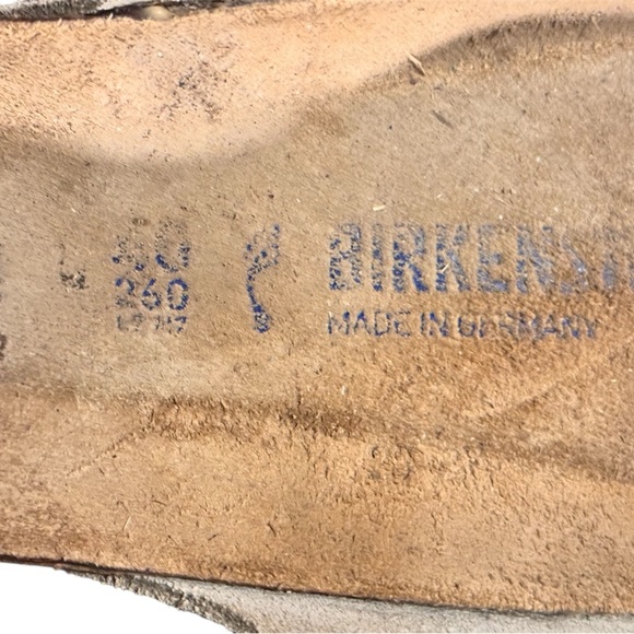 Birkenstock Women's Arizona Suede Sandals Size 40 (9) - Picture 5 of 6